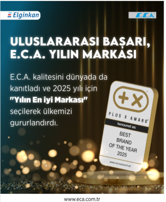 E.C.A., Plus X Award’da “Yılın En İyi Markası” Seçildi